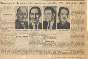 NYT Obituaries 1961